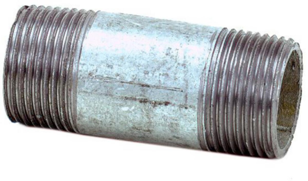 Nippelrör galv smidda - NIPPELRØR GALV SMIDD R15 