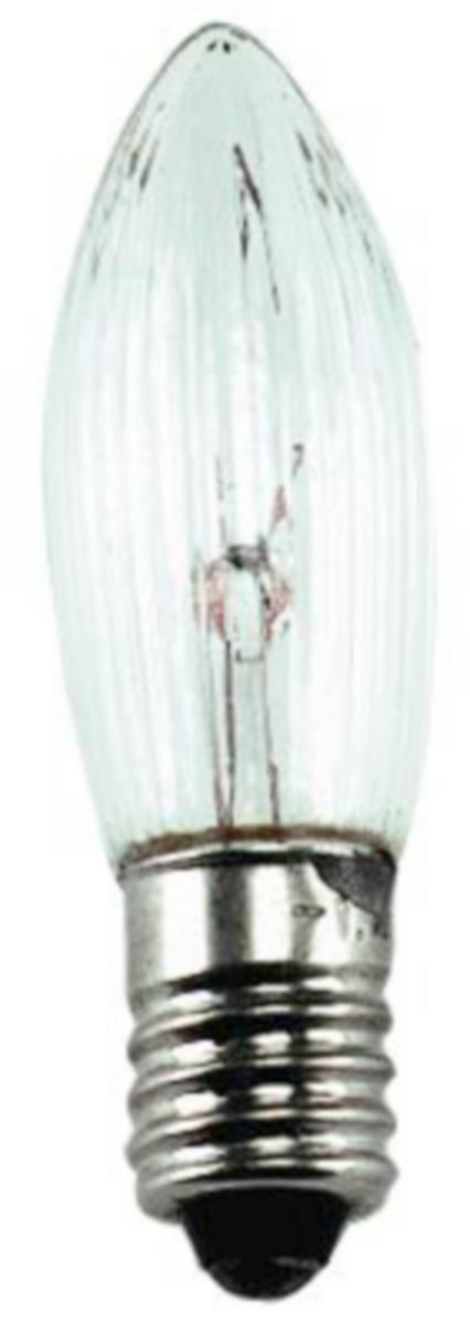 Topplampe, til juletrebelysning - JULELAMPE TOPPL. 3PK JUL 14V 3 16 LYS 14V 3W UTE/INNENDØRS