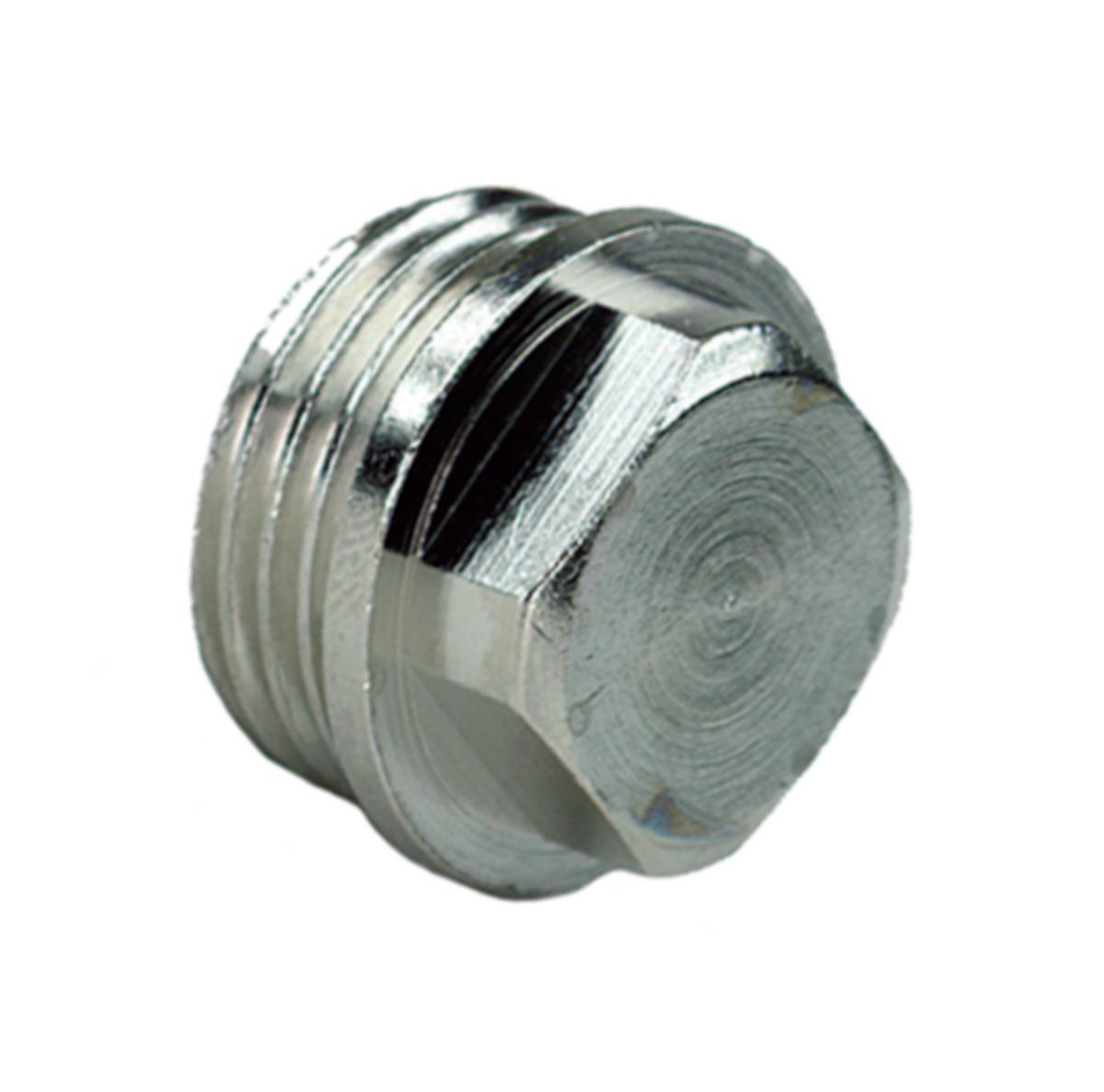 Proppar av metall, utv gg - PLUGG METALL 1/2" UTV.GJENGET