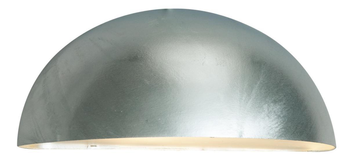Veggarmatur Paris, stor modell, Norlys - UTEARMATUR VEGG PARIS GALV NORLYS 60W E27 IP33 STOR