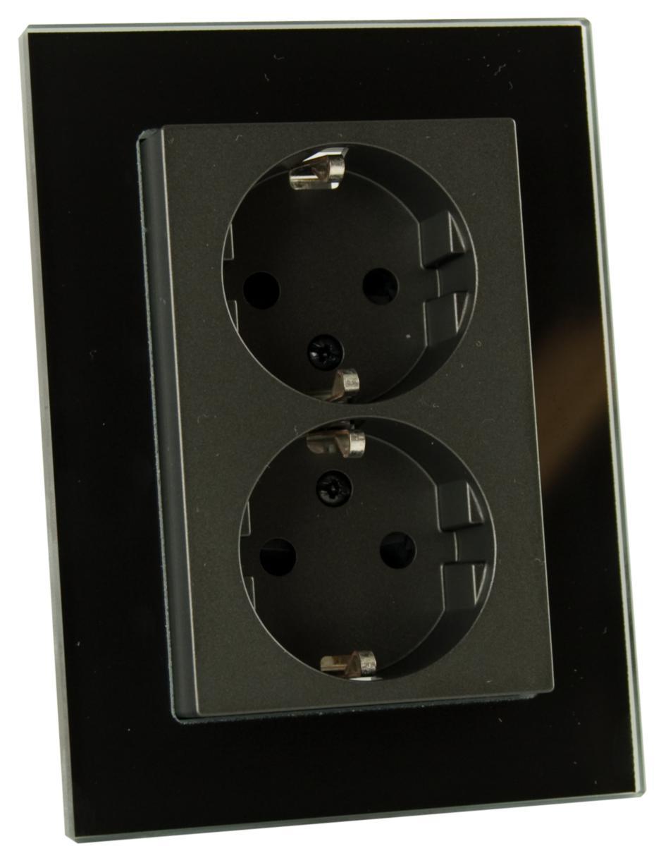 Vegguttak, innfeldt, jordet, 2-veis m/ avtagbar ramme, barnevern, Exxact, Schneider -