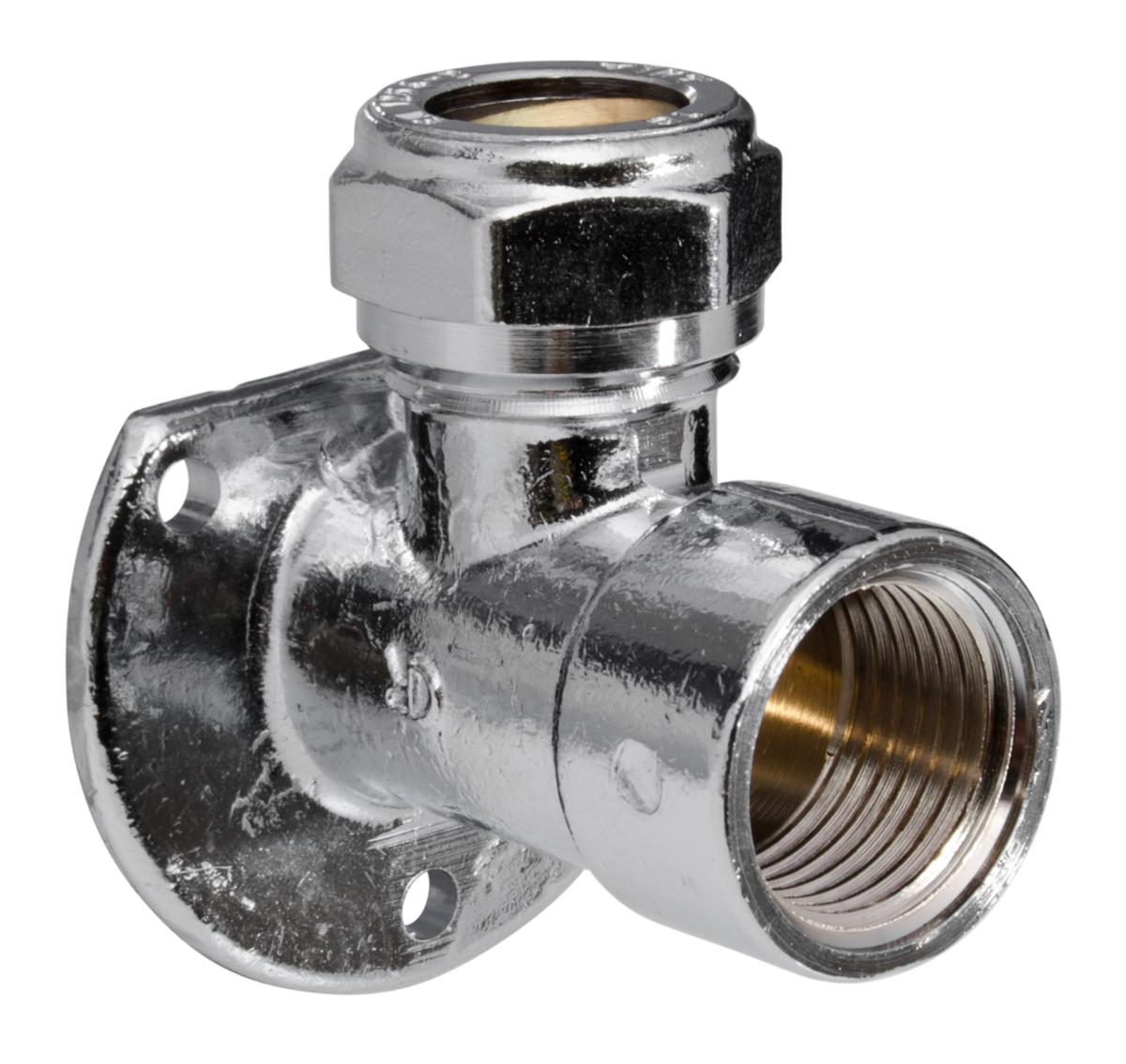 Klämringskoppling ventilfäste - KLEMRING VENT.FEST12XR15 FKR. FÖRKROMAT